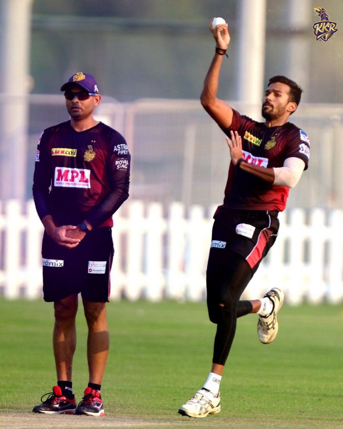 Sandeep Warrier will be playing his third season with KKR