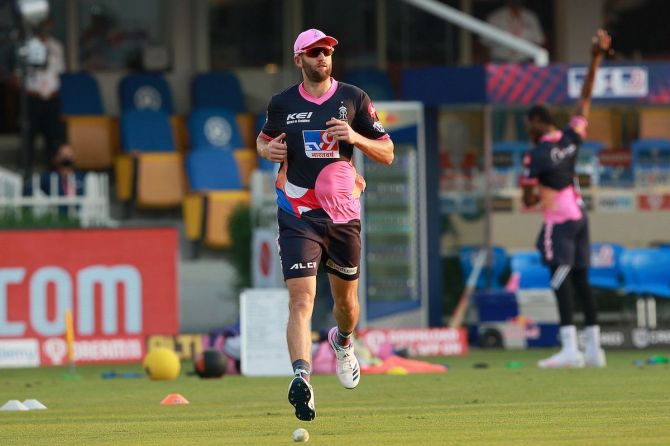 Rajasthan Royals' Andrew Tye left the Indian Premier League and returned to Australia on Sunday