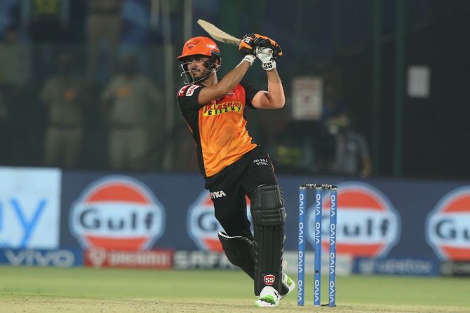 Manish Pandey scored 61 off 46 balls to prop SunRisers Hyderabad