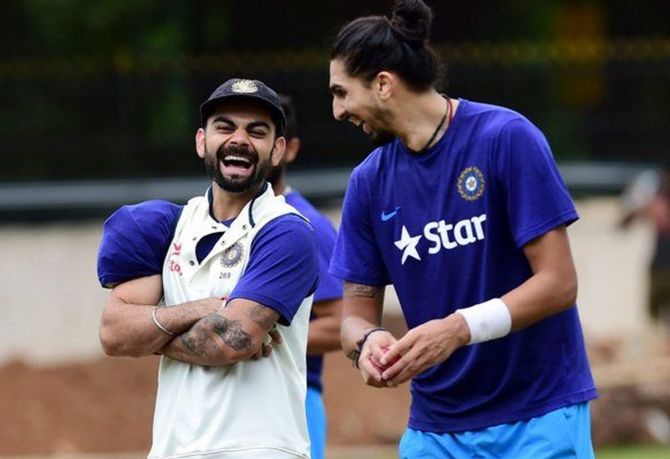 Virat Kohli said that there's great trust between him and Ishant which has worked for the benefit of both.