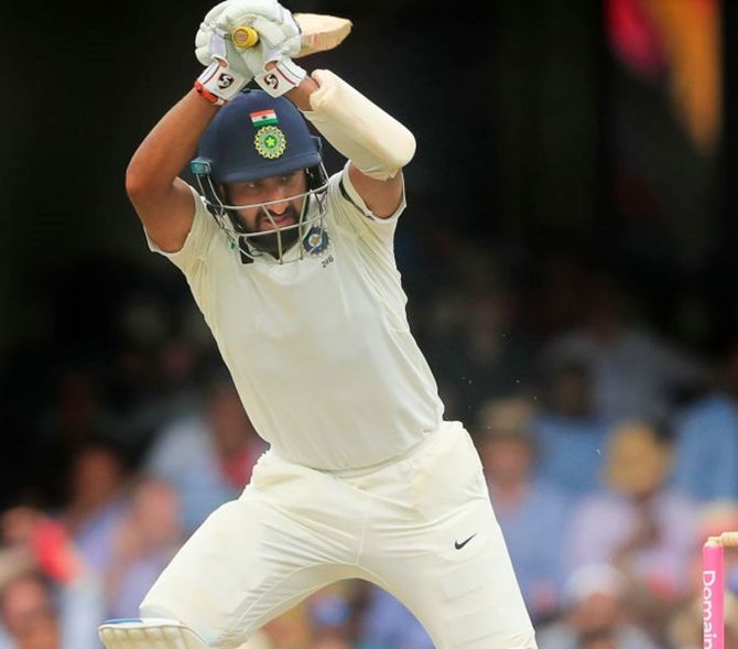Cheteshwar Pujara batted like a rock in the 4th Test against Australia at the Gabba to help India to series win