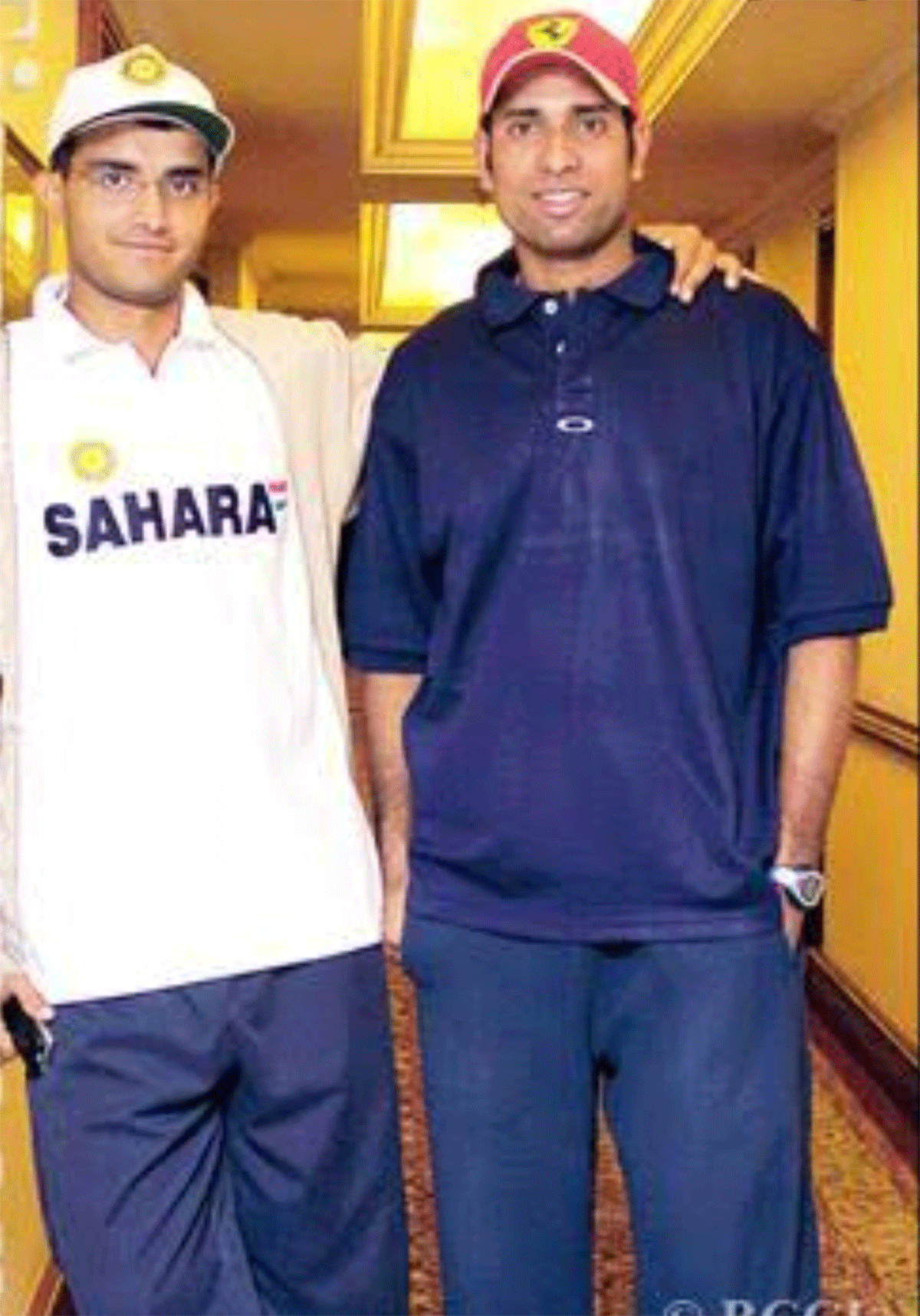 Sourav Ganguly and VVS Laxman
