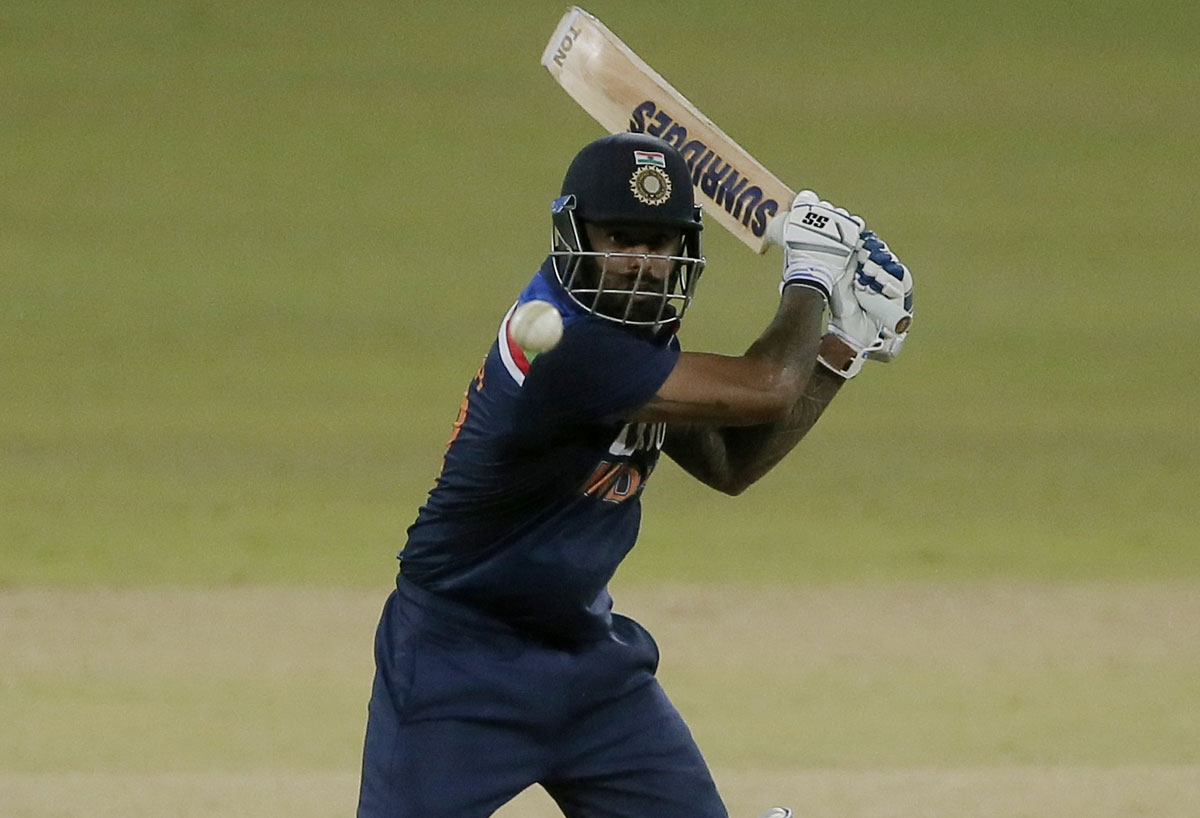Suryakumar Yadav hit 6 fours and a six during his 44-ball 53. 