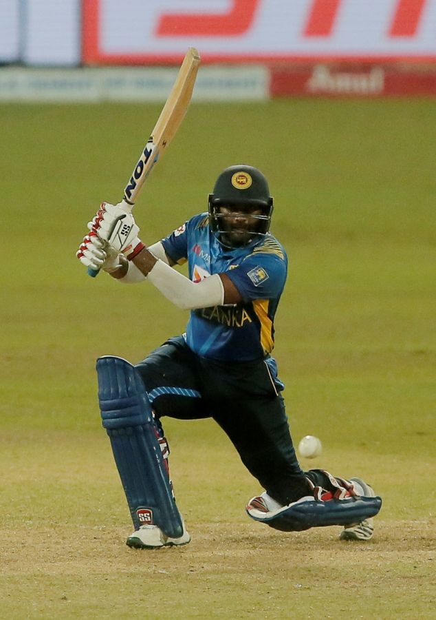 Bhanuka Rajapaksa scored 65 off 56 balls in a 109-run partnership with Avishka Fernando.