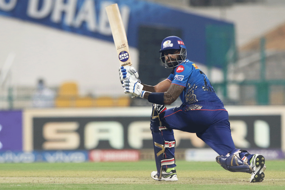 Surya Kumar Yadav's cheeky innings propelled Mumbai Indians to 235 for 9