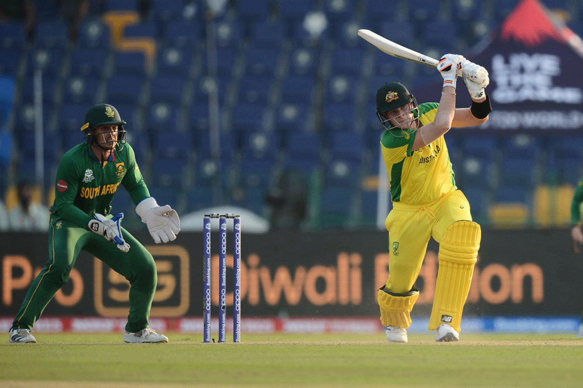 Steve Smith scored 35 off 34 balls in the opening match against South Africa