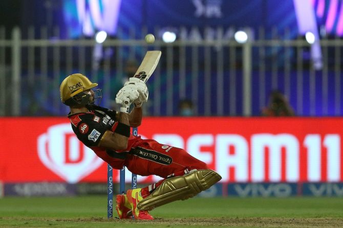 Royal Challengers Bangalore opener Devdutt Padikkal hit 5 fours and 3 sixes in his 41-ball 53.