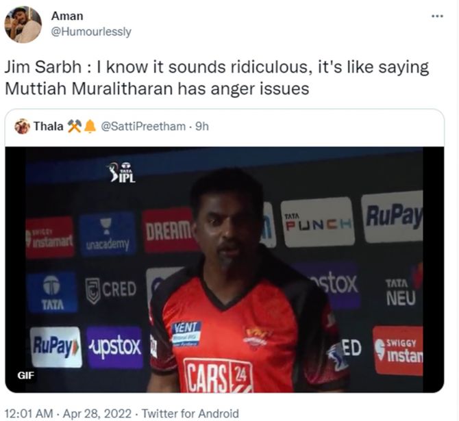 Muttiah Muralitharan  