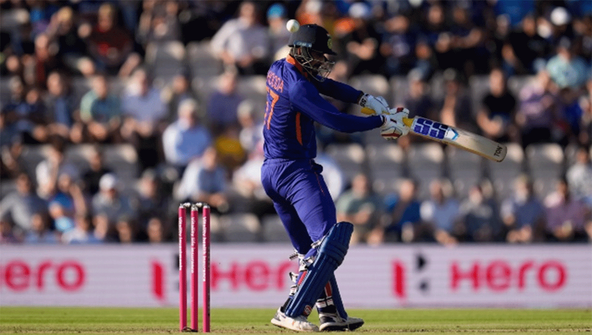 Deepak Hooda scored 25 during the 2nd ODI on Saturday
