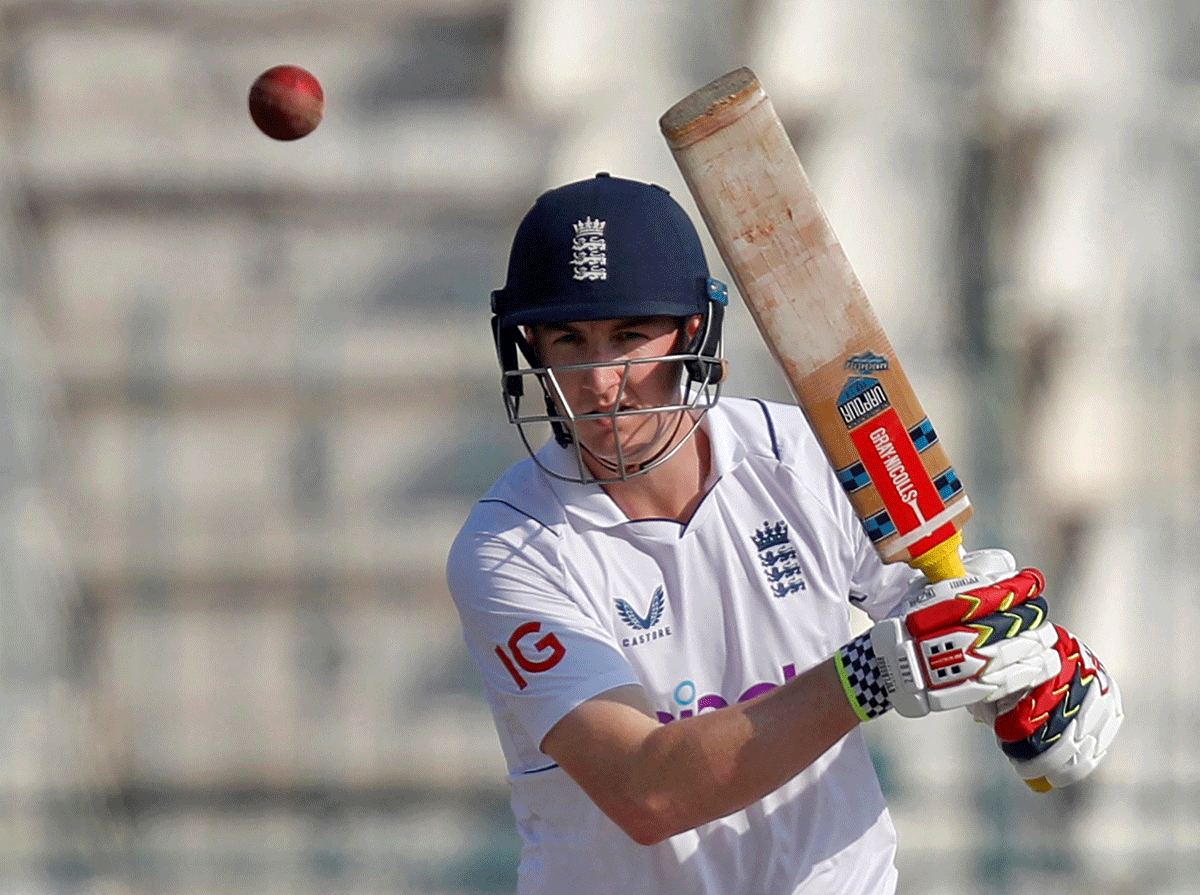 Harry Brook top-scored for England with 108