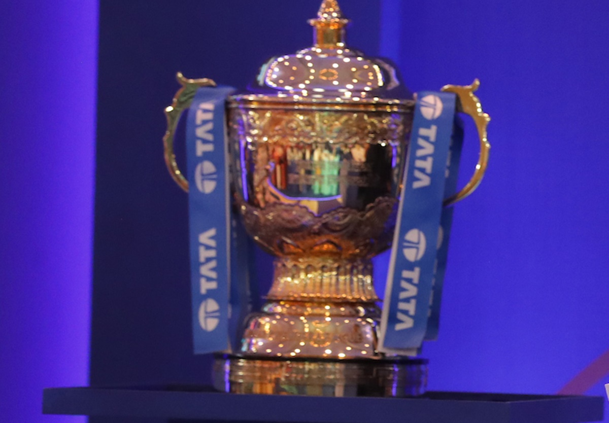 The TATA Indian Premier League winner's trophy