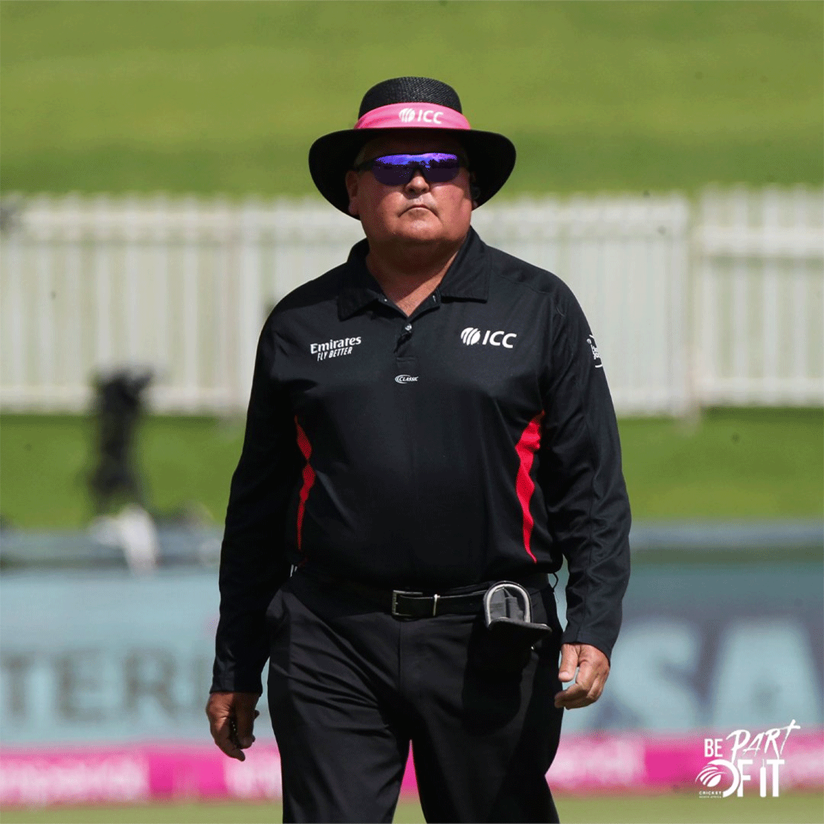 Marais Erasmus has been officiating at the highest level since 2007 and has also been the man in the middle for 70 Tests, 35 T20Is and 18 Women's T20Is.