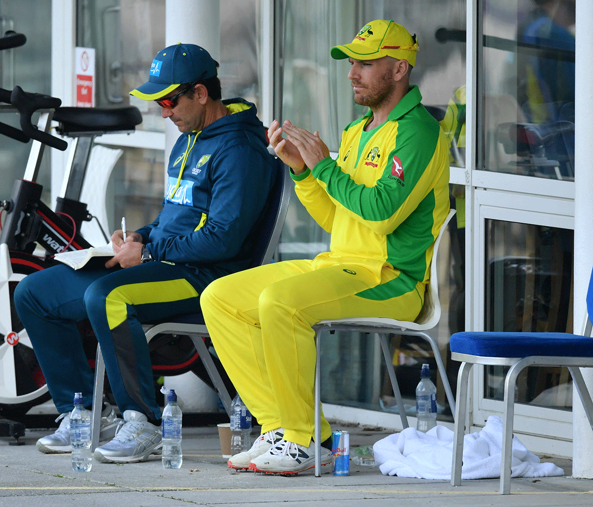 Aaron Finch and Justin Langer combined to guide Australia to the T20 World Cup title in the UAE last year, with the opener saying that Langer had helped create a good atmosphere in the squad.