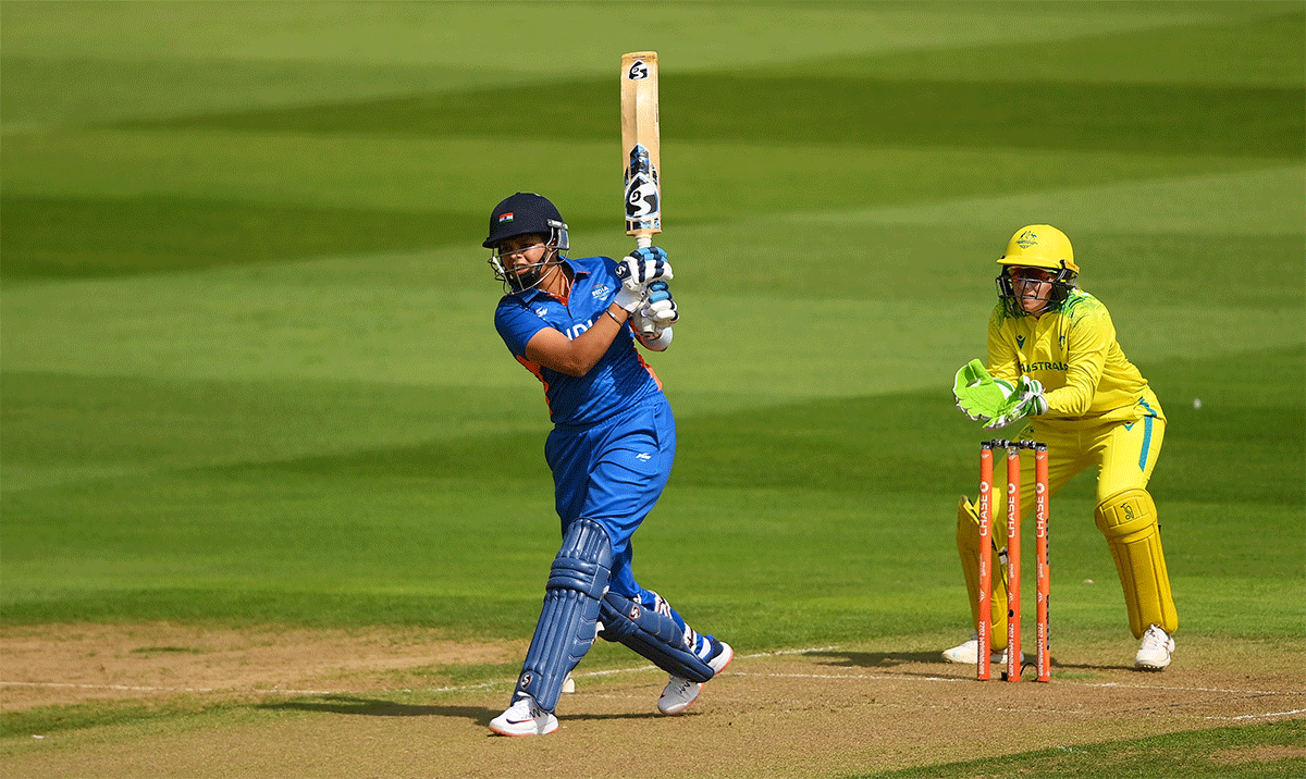 Shafali Verma struck a 33-ball 48 at the top of the innings