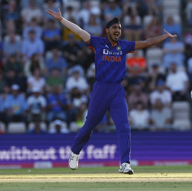 Left-arm pacer Arshdeep Singh impressed in the first T20 against the West Indies with figures of 2 for 24 and could retain his place in the playing eleven for Monday's match.