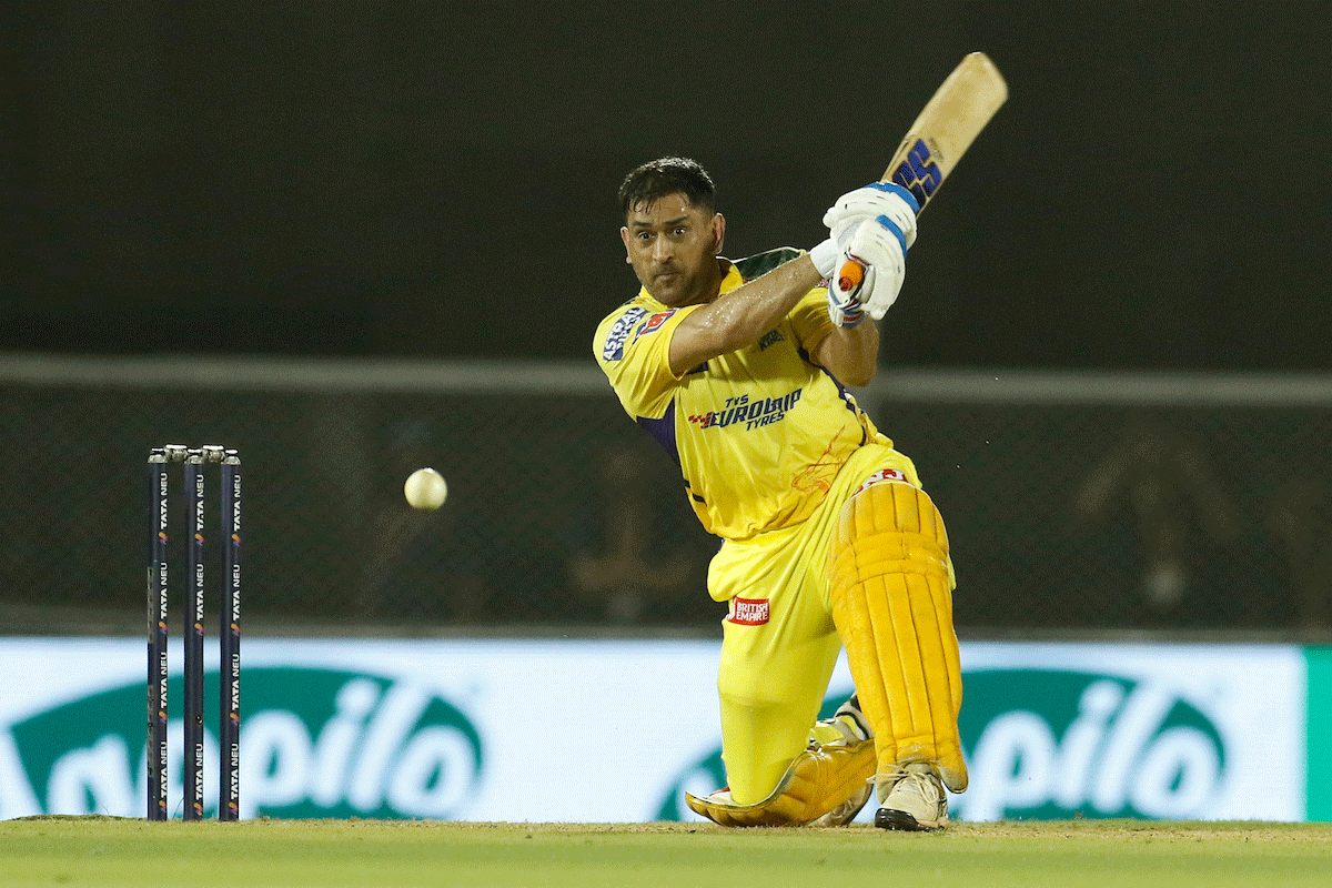 Mahendra Singh Dhoni struggled with the bat, scoring 26 off 26 deliveries