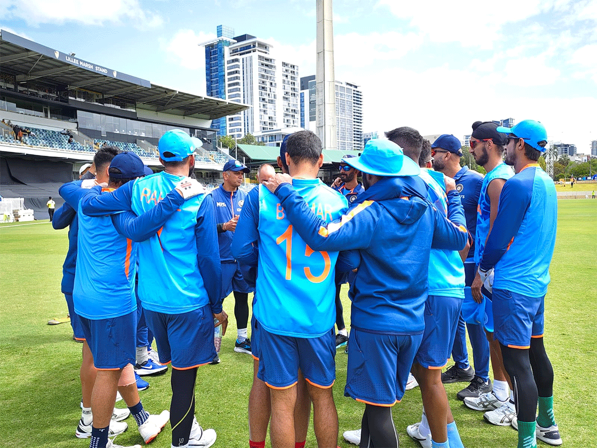 Team India getting acclimatised to the conditions well ahead of the ICC T20 World Cup starting on October 22