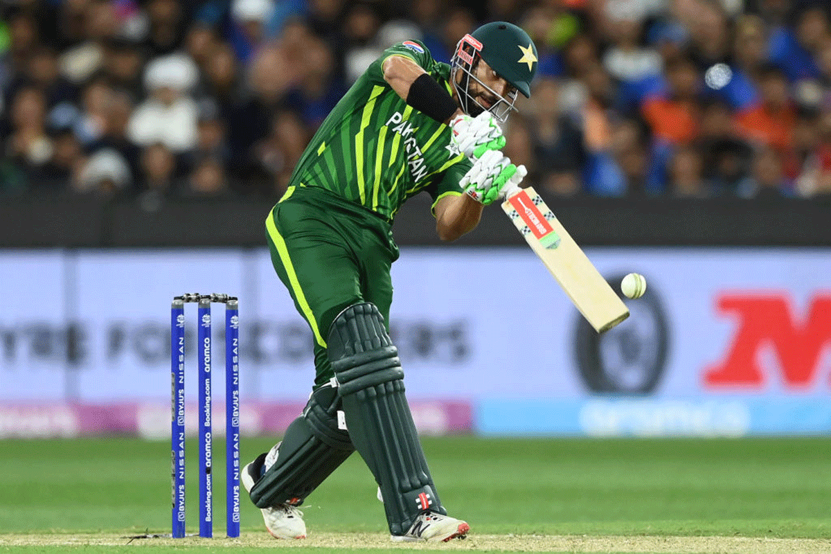 Shan Masood scored 52 off 42 balls that ensured Pakistan posted a fighting total after a shaky start.