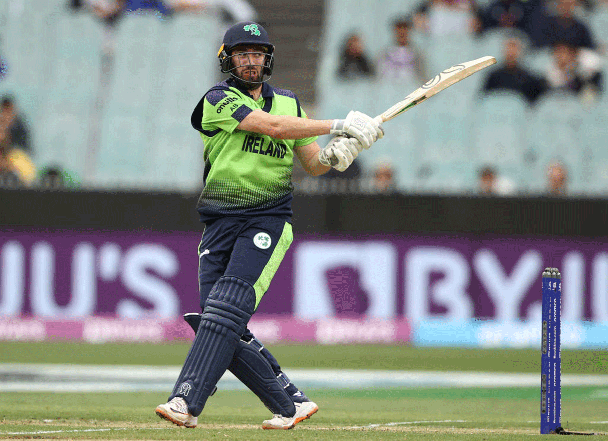 Ireland skipper Andy Balbirnie smashed a 47-ball 62 for his 8th T20I fifty