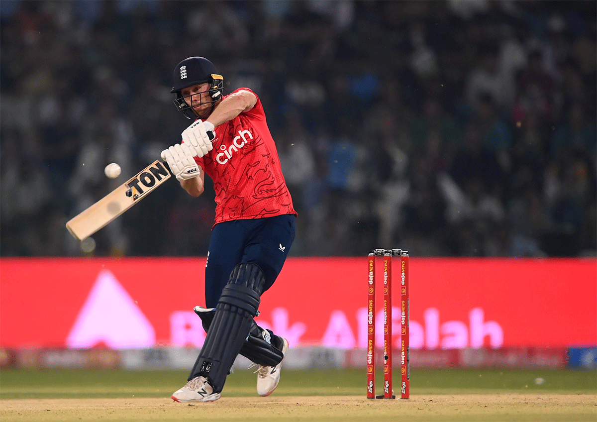 England's opener Phil Salt scored 87 off 41 balls to help the visitors complete the chase