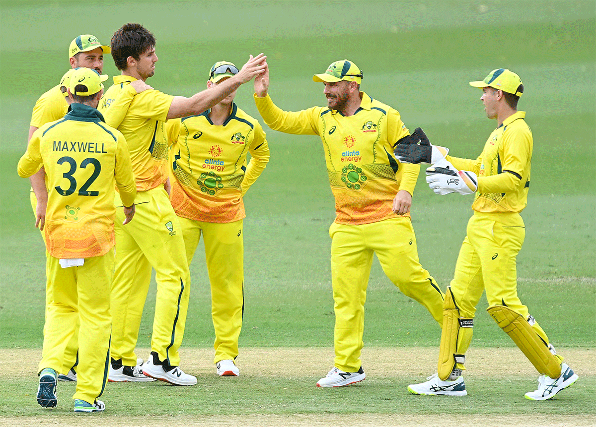 Aaron Finch's Australia are still smarting from Saturday's five-wicket loss in Townsville, which denied them a series sweep against Zimbabwe.