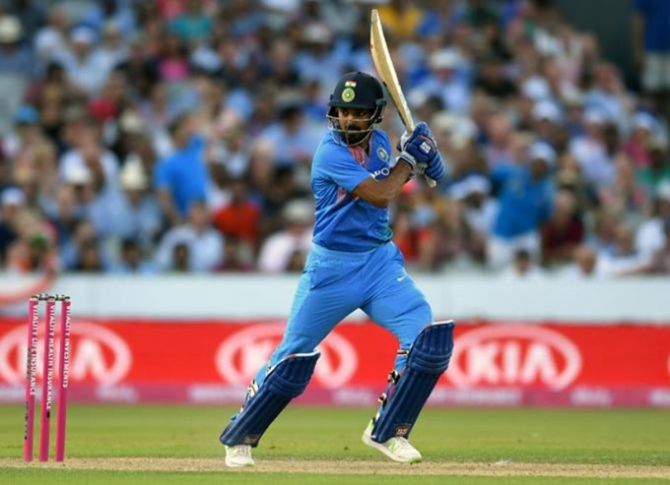 Former India opener Gautam Gambhir feels out-of-form batter K L Rahul is a better option than Virat Kohli at the top in next month's T20 World Cup in Australia.