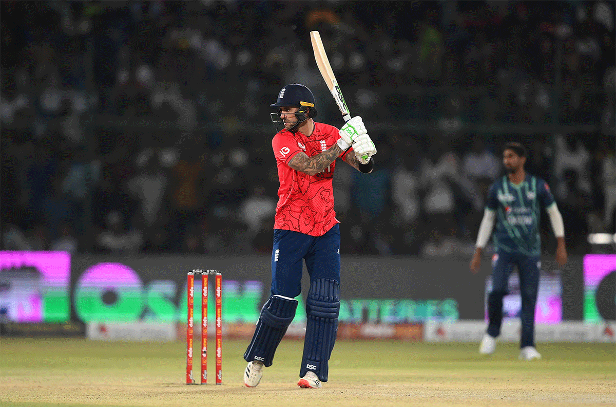 Opener Alex Hales played his first game since 2019 and did well to score 58 runs