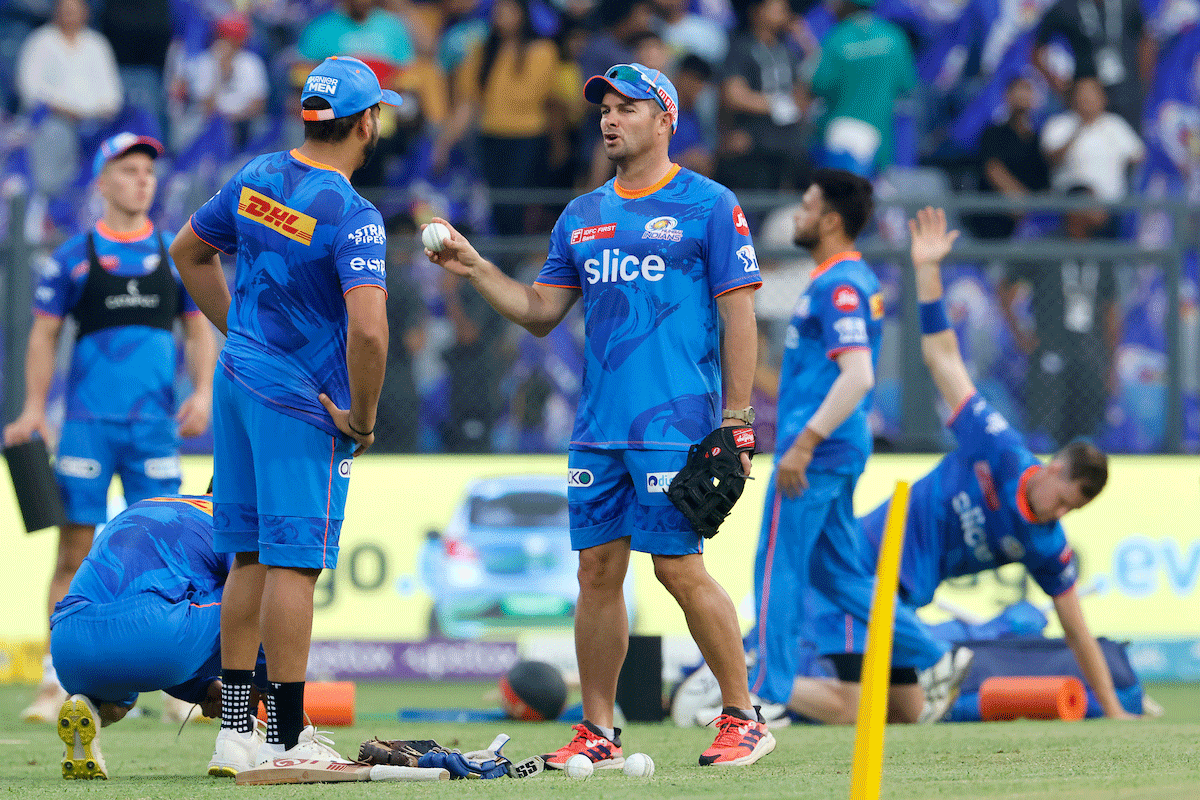 MI coach Mark Boucher and captain Rohit Sharma have some soul searching to do