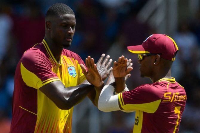 I wanted to make them work hard for their runs, didn't want to give any free runs, says West Indies all-rounder Jason Holder who had figures of 2 for 19 in his 4 overs