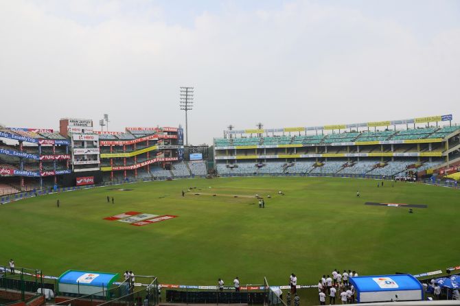 The Arun Jaitley Stadium in New Delhi