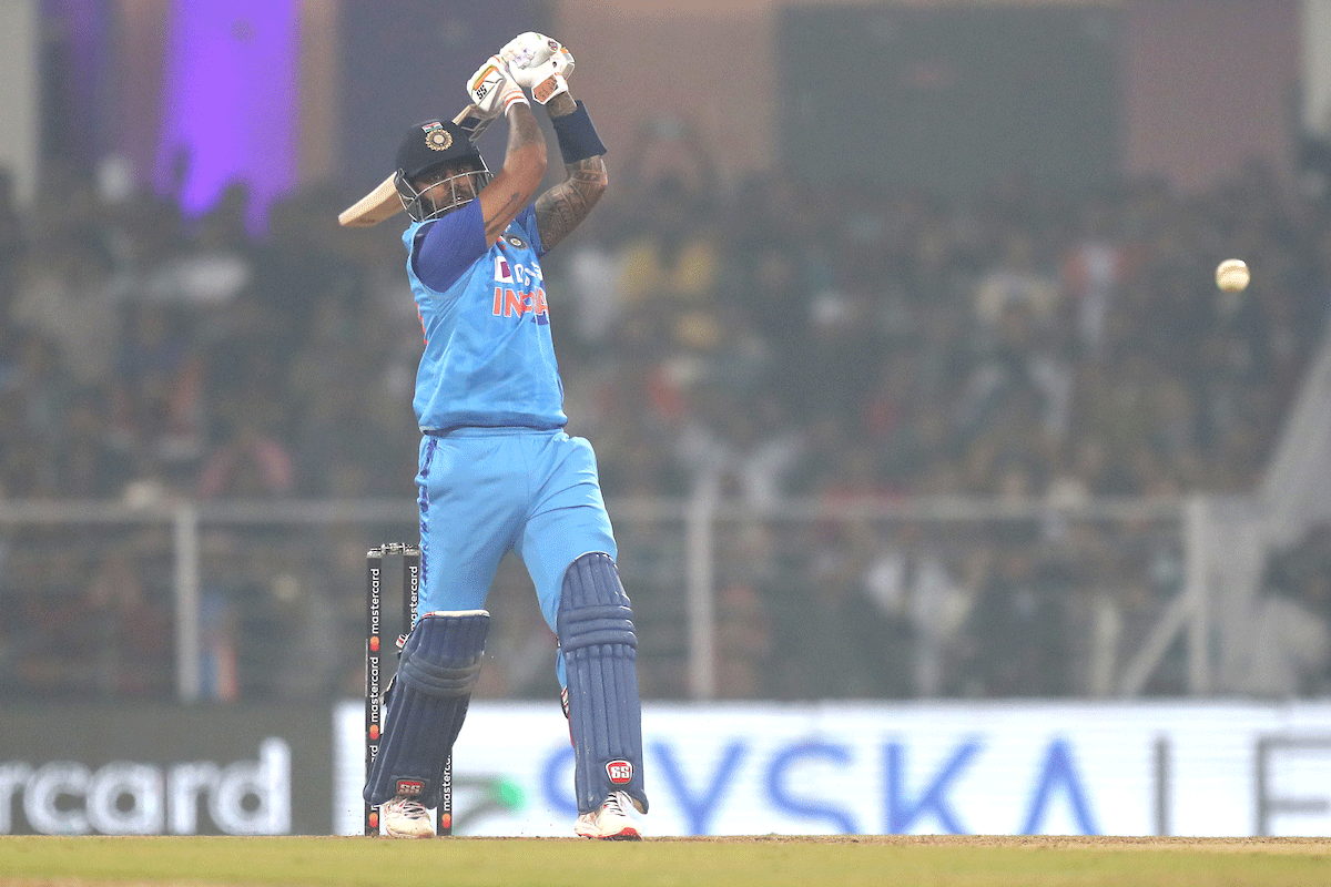 Suryakumar Yadav scored 26 not out to help India to victory in Lucknow on Sunday