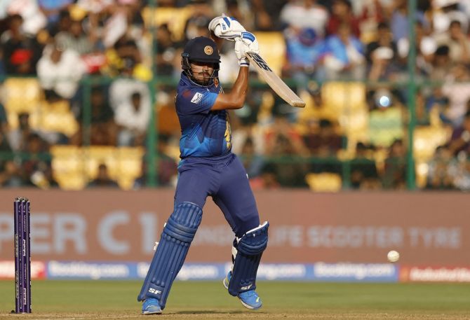 Maheesh Theekshana scored 39 not out off 91 balls at the end of the innings to boos Sri Lanka's total.
