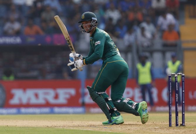 Rassie Van der Dussen has two centuries and as many fifties in the 2023 World Cup.