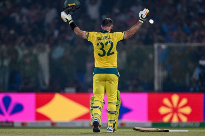 Glenn Maxwell's record ton came after having a sleepless night