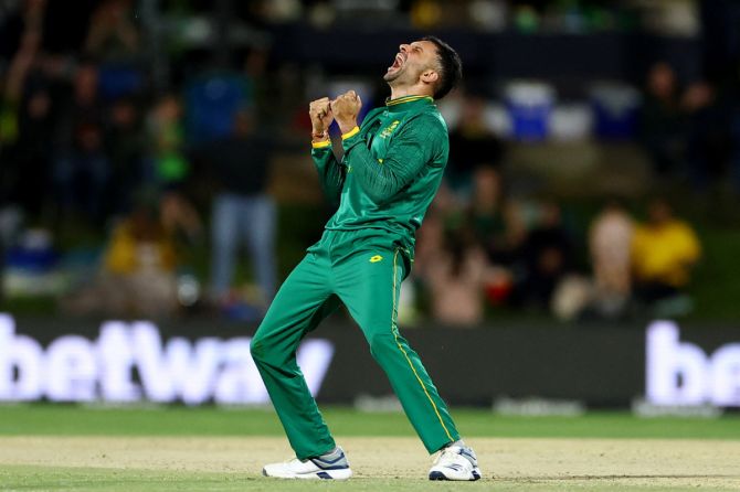 Keshav Maharaj returned to the side for the on-going One Day International series against Australia, and has played in two of the three matches as both countries prepare for India.