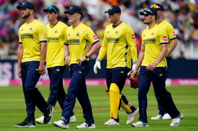 If the deal comes to fruition, it will make Hampshire the first county side 'to be owned by an overseas franchise'.