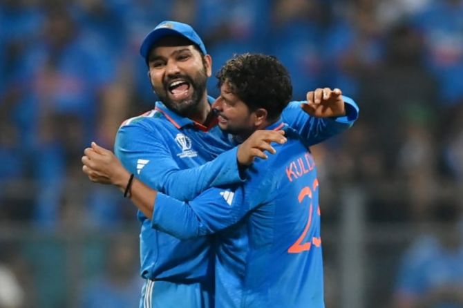 Rohit Sharma named captain while Kuldeep Yadav is among the three Indians in the ODI team