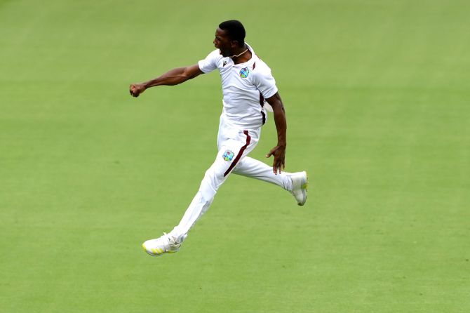 Shamar Joseph picked 7 wickets to help the West Indies beat Australia by 8 runs on Day 4 of the 2nd Test in the Pink Ball Test at the Gabba in Brisbane on Sunday