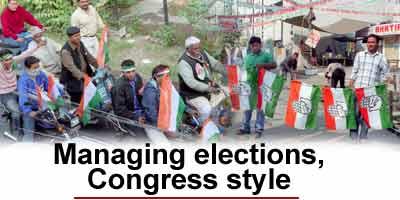 Managing Election, Congress style