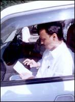 Ajit Pawar finds time to go through a petition