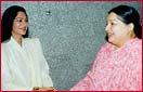 Simi Garewal and Jayalalitha