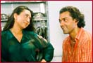 Karisma Kapoor and Bobby Deol in Hum To Mohabbat Karega