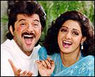 Anil Kapoor with Sridevi