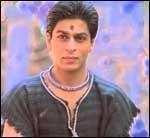 Shah Rukh Khan on the sets of Asoka - The Great 