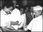 Sivaji and Lal Bahadur Shastri