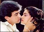 Aamir Khan and Juhi Chawla in QSQT