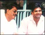 Priyadarshan with Sunil Shetty