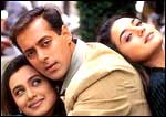 Rani, Salman and Preity in CCCC