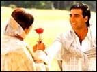 Akshay and Shilpa in Dhadkan