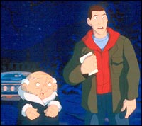 A still from Eight Crazy Nights
